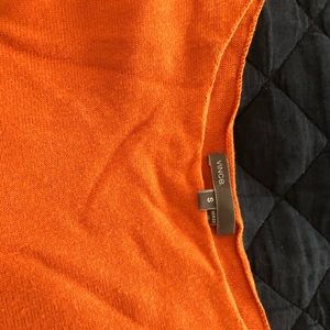 Vince cashmere orange sweater
